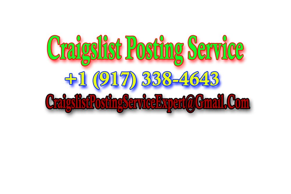 CRAIGSLIST POSTING SERVICE New York, New York Marketing Phone