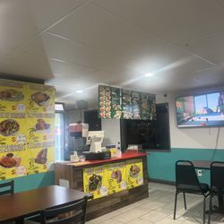 Inside of the establishment
