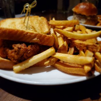 The Sinclair - Nashville hot chicken sandwich - Music Venues Near Me - Cambridge, Massachusetts