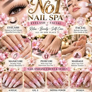 No1 Nails Spa - Enjoy beautiful nails, eyelash extensions, facials, pedicures, manicures, and relaxing foot massage - Nail Salons Near Me - Long Beach, California No1 Nails Spa - Enjoy beautiful nails, eyelash extensions, facials, pedicures, manicures, and relaxing foot massage - Nail Salons Near Me - Long Beach, California