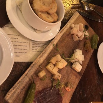 Centennial Crafted Beer & Eatery - Cheese board +1 meat (duck prosciutto) $19 - Beer Bar Near Me - Chicago, Illinois Centennial Crafted Beer & Eatery - Cheese board +1 meat (duck prosciutto) $19 - Beer Bar Near Me - Chicago, Illinois