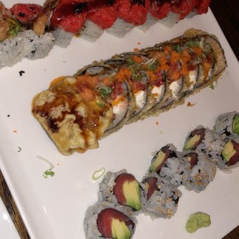 Wasabi - Crouching Tiger, Out of Control, Tuna Avocado Roll - Sushi Bars Near Me - West Des Moines, Iowa Wasabi - Crouching Tiger, Out of Control, Tuna Avocado Roll - Sushi Bars Near Me - West Des Moines, Iowa
