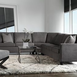 Thingz - Modern Gray Sofa and Sectional Couch