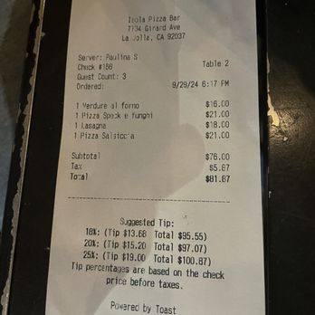 Isola Pizza Bar - Pizza Near Me - La Jolla, California Isola Pizza Bar - Pizza Near Me - La Jolla, California