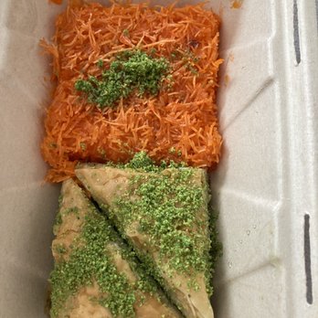 Mazra - Kenafa & pistachio baklava - Middle Eastern Near Me - San Bruno, California Mazra - Kenafa & pistachio baklava - Middle Eastern Near Me - San Bruno, California