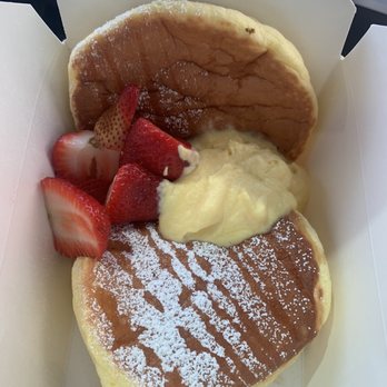 Miss Cheese Tea Cafe - Strawberry soufflé pancake???? Doesn't look like the menu. Confirmed with them and they say it is the strawberry pancake. Oh well - Bubble Tea Near Me - Pasadena, California Miss Cheese Tea Cafe - Strawberry soufflé pancake???? Doesn't look like the menu. Confirmed with them and they say it is the strawberry pancake. Oh well - Bubble Tea Near Me - Pasadena, California