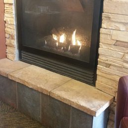 Nice working fireplace!