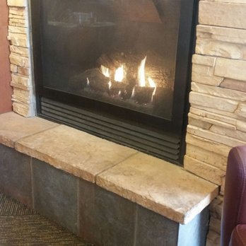 Panera Bread - Nice working fireplace! - Sandwiches Near Me - Edina, Minnesota