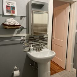 Rachael Wilder, LMT - Awakened Nature Massage Therapy - Bathroom Saint Paul