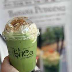 BLTea - Matcha Banana Pudding