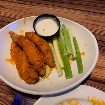 Miller's Ale House - Chicken Zingers w/mild buffalo sauce - Sports Bars Near Me - Murfreesboro, Tennessee Miller's Ale House - Chicken Zingers w/mild buffalo sauce - Sports Bars Near Me - Murfreesboro, Tennessee