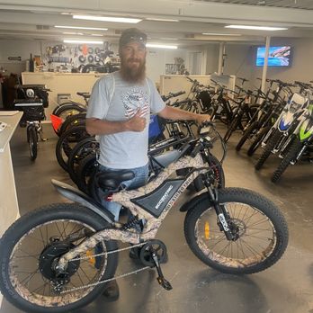 Eccentric Cycle - Customer getting approved by our finance partner for his hunting Ebike that he was able to take it home same day - Bikes Near Me - Orlando, Florida Eccentric Cycle - Customer getting approved by our finance partner for his hunting Ebike that he was able to take it home same day - Bikes Near Me - Orlando, Florida