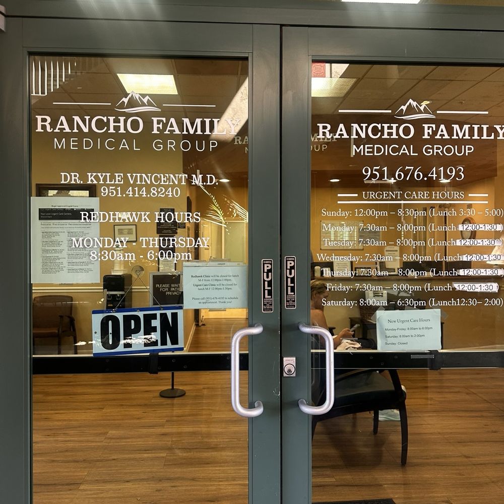 Kyle Vincent, MD - Also an Urgent Care center for Rancho Family Med - Family Practice Near Me - Temecula, California