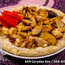 Arabesque Hookah Cafe - Shawarma Manakeesh