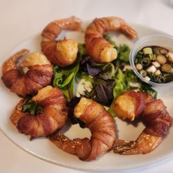 Fuso Italian Restaurant - Bacon Wrapped Prawns