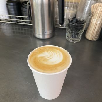 Coffee Slingers Roasters - Hot BlackBerry Sage Latte - Coffee & Tea Near Me - Oklahoma City, Oklahoma