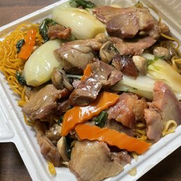 B.q. Pork Chow Mein