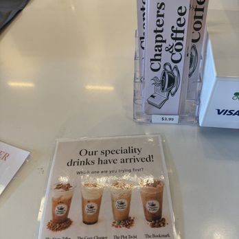 Chapters and Coffee - Speciality drinks - Coffee & Tea Near Me - Pompton Plains, New Jersey Chapters and Coffee - Speciality drinks - Coffee & Tea Near Me - Pompton Plains, New Jersey
