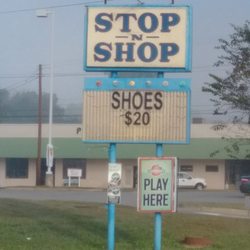 Kang's Stop-N-Shop - Roadside marquee