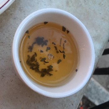 Restaurant la Petite Dana - small pot of hot tea, $1.75., and it was warm and had small fragments of floating tea leaves. Service Tip was automatically added - Thai Near Me - Quebec City, Quebec Restaurant la Petite Dana - small pot of hot tea, $1.75., and it was warm and had small fragments of floating tea leaves. Service Tip was automatically added - Thai Near Me - Quebec City, Quebec