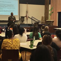 Kedren Health - Dr. Rahn Bailey, our new CMO, kicked off our new lecture series, for Kedren staff, by Kedren staff, presenting on gun violence.