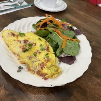 Yours Cafe - Bacon & Cheese Omelette - Cafes Near Me - Washington, DC, District of Columbia