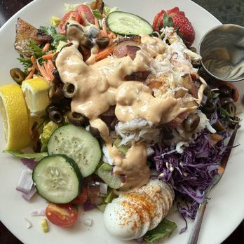 T Paul's Supper Club - Louie Louie with thousand island dressing - New American Near Me - Astoria, Oregon T Paul's Supper Club - Louie Louie with thousand island dressing - New American Near Me - Astoria, Oregon