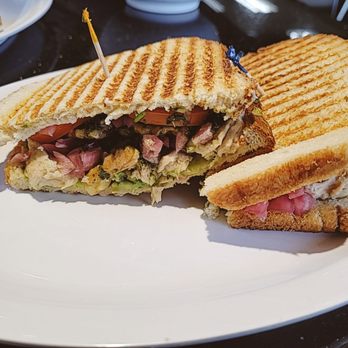 Healthy Eats - Walnut pesto panini with vegan chicken - Sandwiches Near Me - Monrovia, California