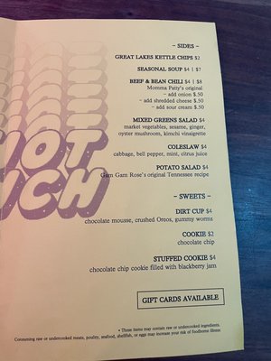 Menu photo 3 Hot Lunch Madison, WI