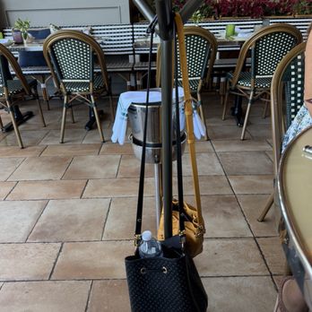 Lucrezia La Jolla - A purse valet rack. Love this ! - Italian Near Me - San Diego, California Lucrezia La Jolla - A purse valet rack. Love this ! - Italian Near Me - San Diego, California