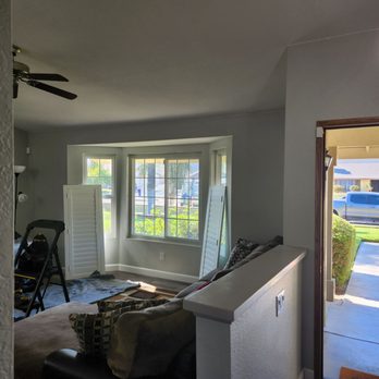 Shutter Effex - Front window before shutter install - Shutters Near Me