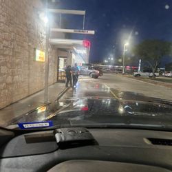 Corpus Christi Water Department - Sonic on weber and Saratoga on August 18, 2025 she was cleaning the pavement on drive thru. During a water drought