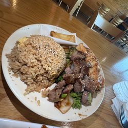 Boxo Hibachi - Inedible Beef and Shrimp Hibachi.