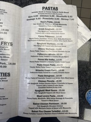 Menu photo 7 George's Famous Gyros & Pasta Phoenix, AZ Menu photo 7 George's Famous Gyros & Pasta Phoenix, AZ