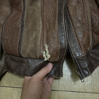 Lory's Denim & Leather Clinic - Before: A hole was getting bigger - Sewing & Alterations Near Me - Studio City , California