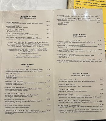 Menu photo 5 Piccolo Arancio Rome, RM Menu photo 5 Piccolo Arancio Rome, RM