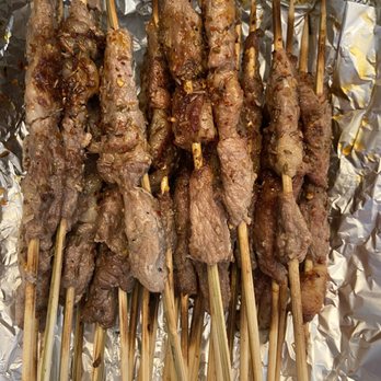 Xin Jiang BBQ - Lamb skewers - Barbeque Near Me - Houston, Texas