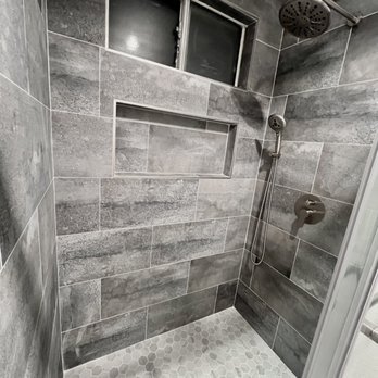 Custom ADU Builder - Remodeled shower - General Contractors Near Me