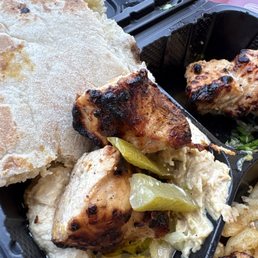 Chivken Chicken Kebab Plate Chivken Chicken Kebab Plate