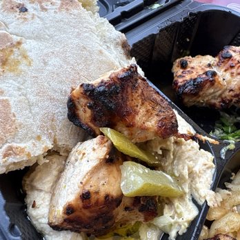 Baladi - Chivken Chicken Kebab Plate - Arabic Near Me - Riverside, California Baladi - Chivken Chicken Kebab Plate - Arabic Near Me - Riverside, California