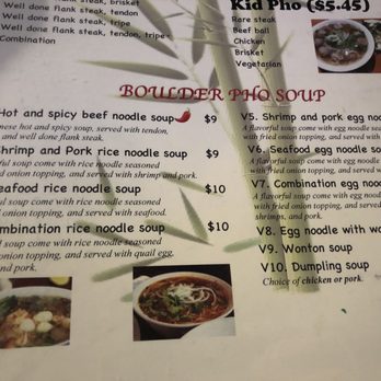 Boulder Pho - Vietnamese Near Me - Boulder, Colorado