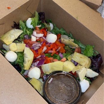 Wood-n-Tap - Tuscan salad - New American Near Me - Rocky Hill, Connecticut Wood-n-Tap - Tuscan salad - New American Near Me - Rocky Hill, Connecticut