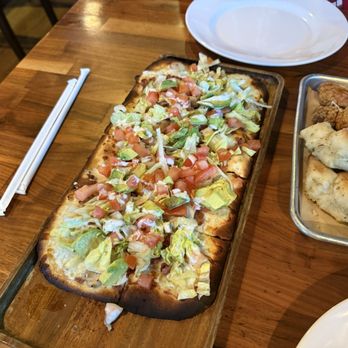 Oggi's - California club flatbread - Breweries Near Me - Garden Grove, California Oggi's - California club flatbread - Breweries Near Me - Garden Grove, California