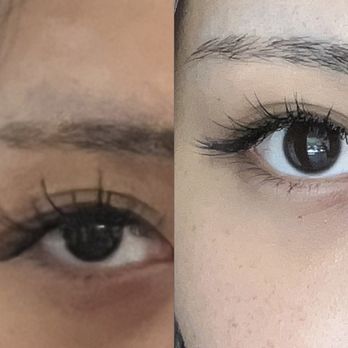 SLash Studio - Left(before) droopy/heavy Right (Bella's work) matched the ref photo, lifts my eyes more! - Eyelash Service Near Me - Fremont, California SLash Studio - Left(before) droopy/heavy Right (Bella's work) matched the ref photo, lifts my eyes more! - Eyelash Service Near Me - Fremont, California
