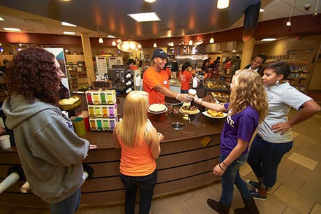 Food from Port Sky Cafe