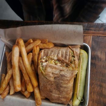 The Explorium Brewpub - Grilled Chicken Wrap - Brewpubs Near Me - Wauwatosa, Wisconsin The Explorium Brewpub - Grilled Chicken Wrap - Brewpubs Near Me - Wauwatosa, Wisconsin