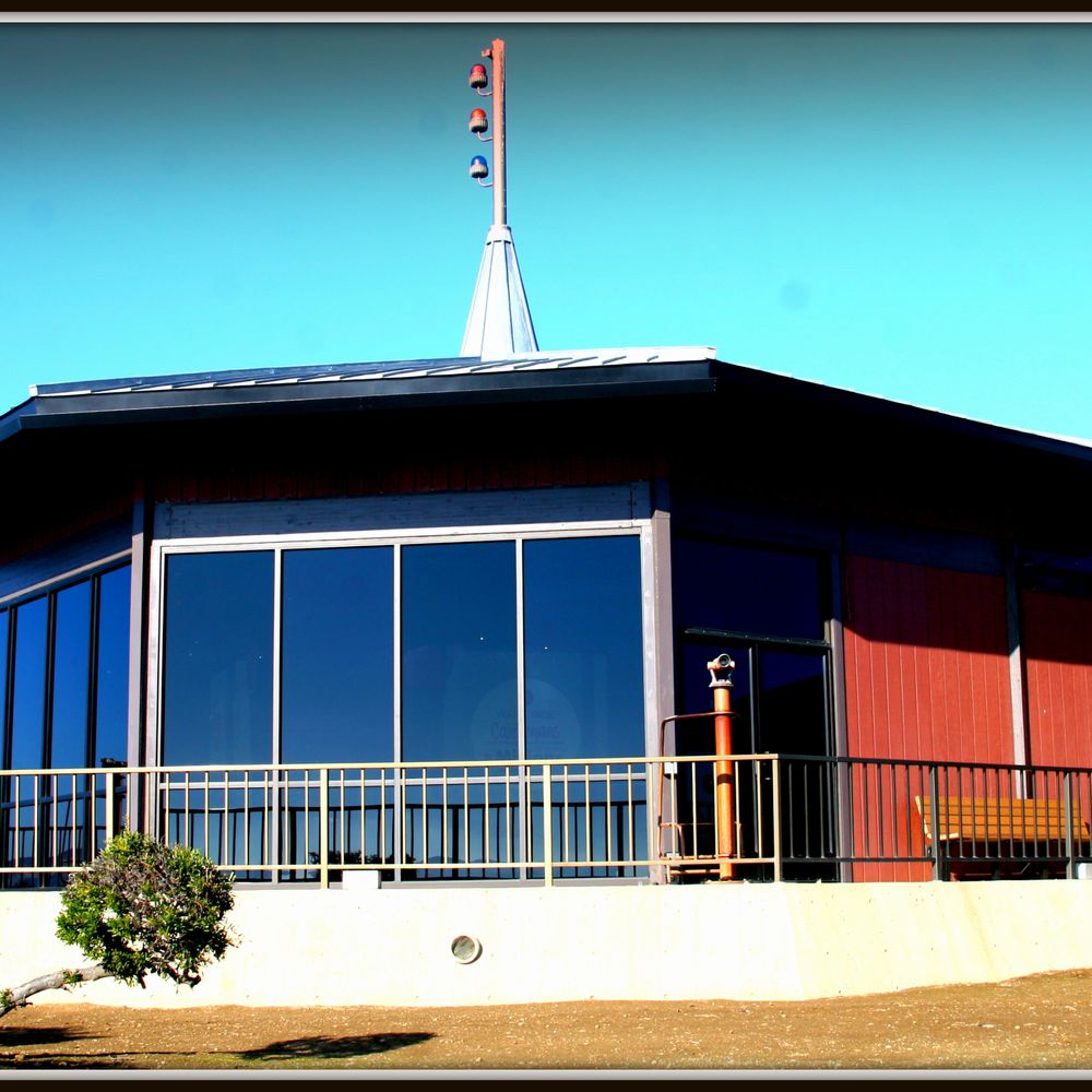 Romero Visitor's Center observation deck.