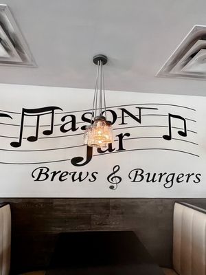 Mason Jar Brews and Burgers by null