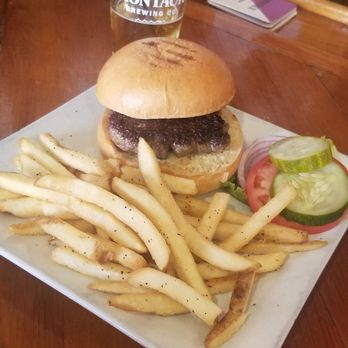 Kelly's Ale House - a burger and fries - Irish Pub Near Me - Bohemia, New York