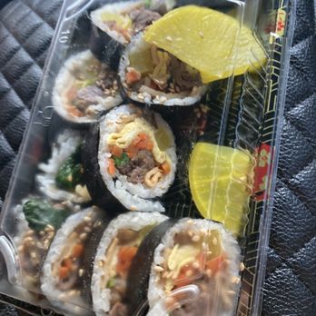 Sunny's Kitchen Berlin Farmer’s Market - a tray of sushi - Korean Near Me - Berlin, New Jersey Sunny's Kitchen Berlin Farmer’s Market - a tray of sushi - Korean Near Me - Berlin, New Jersey